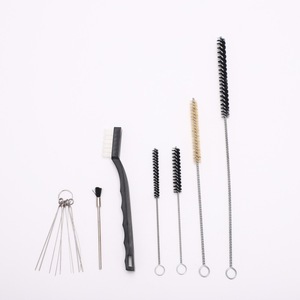 Handcraft & Beauty Spray Tool Cleaning Kit-17pcs Durable Iron Brush Set for <b>Airbrush</b> & Small Spraying Equipment Care - Product Image 6