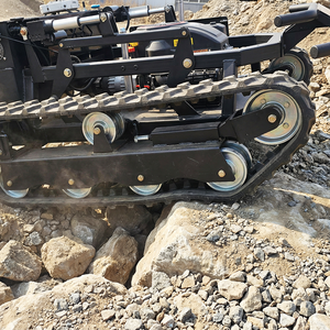 Tondeuse Commerciale Professionnelle à Largeur de Coupe 800mm/900mm, Chenilles Amortissantes, Accessoires Agricoles DIY, Robuste, à Essence - Product Image 3