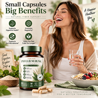Capsules de Psyllium à Marque Blanche : Fibres Solubles Naturelles pour la Santé Intestinale – Usine OEM/ODM