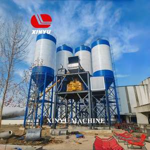 Usine MHZS 60/90/120/180 machine centrale à béton avec conteneur de base gratuit - Product Image 2