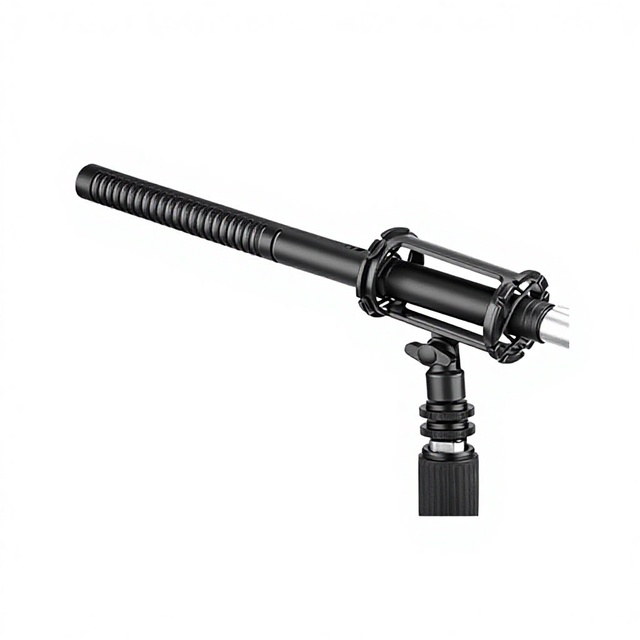 For BM6060 Gun Microphone Professional Recording Adjustable Pole Super Cardioid Directional XLR/Wired for Interview Live