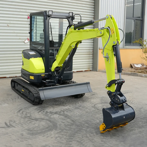 Miễn Phí Vận Chuyển Euro 5 Diesel 2.5 Tấn Mini Máy Xúc Trang Trại Thủy Lực Zero Tail Micro Digger Cảnh Quan Cao Su Theo Dõi Nhỏ Digger - Product Image 4