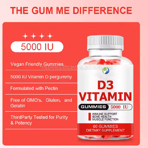 Ausreson OEM vitamina D3 gomitas suplemento calcio masculino y femenino esqueleto vitamina D3 gomitas de caramelo - Product Image 3