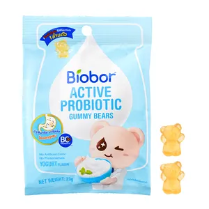 Biobor OEM gelatina aromatizzata Yogurt Mini attivo probiotico caramelle caramelle dolci