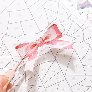 Paquete de 3 Hojas de Pegatinas de la Serie Memory Wander, Decoración Navideña, Retro Clásico, con Detalles Brillantes, Autoadhesivas, PET+Papel - Product Image 4