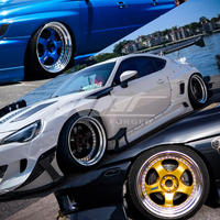 Jantes forgées Roc Custom S1 Meister à 5 branches, jantes forgées à profil profond pour Nissan Skyline Subaru WRX S2000
