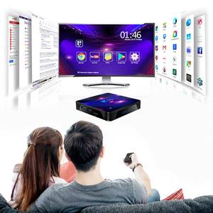 Em Android 9.0 K10 TV Media Box Amlogic S905X3 4GB+32GB Almacenamiento 8K 2.4G/5G WiFi Set Top Box - Product Image 2