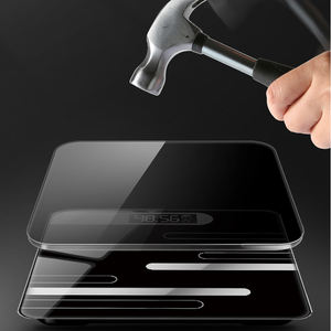 एलईडी प्रदर्शन पोर्टेबल बाथरूम शरीर में वसा तराजू आयताकार दर्पण इलेक्ट्रॉनिक यात्रा मिनी शरीर के वजन पैमाने - Product Image 2