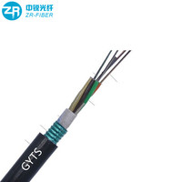 Cable de Fibra Óptica Subterráneo GYTA GYTS de 12, 24 y 48 Núcleos, G652D, Monomodo, Blindado, para Exteriores, Precio por Metro