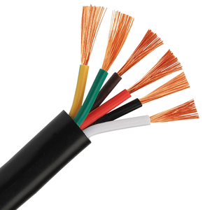 Cuivre pur gainé Flexible extérieur étanche 0.75-10mm ² RVV câble 3-8 noyau ignifuge avec isolation en PVC pour le chauffage - Product Image 3
