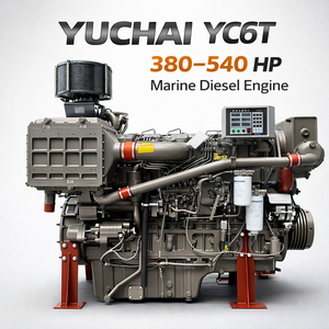 <span class=keywords><strong>Moteur</strong></span> diesel marin Yuchai YC6T540 540 <span class=keywords><strong>CV</strong></span> pour bateaux de pêche et bateaux de travail - Product Image 1