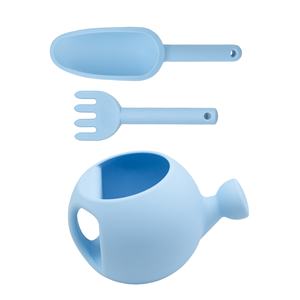 Unisex verano al aire libre BPA-libre silicona juguetes conjunto portátil playa Arena jardín regadera molde con suave cubo pala divertido niños - Product Image 2