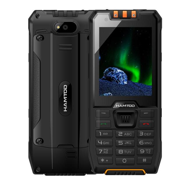 Ready to Ship HAMTOD H6 Rugged Phone 3GB+32GB 2.83 inch Android 11 Support VoLTE Google Global Version Mobile Phone