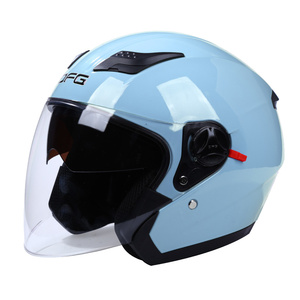 Casco <span class=keywords><strong>de</strong></span> Moto Abierto DFG <span class=keywords><strong>de</strong></span> <span class=keywords><strong>Venta</strong></span> Caliente al por Mayor, Seguro, <span class=keywords><strong>de</strong></span> Alta Resistencia, con Forro Integrado <span class=keywords><strong>de</strong></span> EPS <span class=keywords><strong>de</strong></span> ABS y PC Antirrayas, <span class=keywords><strong>de</strong></span> Liberación Rápida - Product Image 2