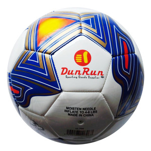2020 2021 Hot Selling Adult Oem Customized Logo High Quality Official Size 5 Blue And White Football Soccer <span class=keywords><strong>Ball</strong></span> - Product Image 1