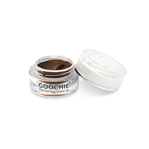 Goochie Manual Organic Pigments Microblading Eyebrow Paste Permanent Makeup Ink and Blade Use Cream