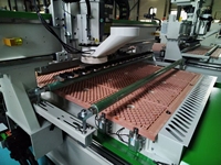 Machine de découpe CNC ATC 1325 avec chargement et déchargement automatiques, routeur CNC ATC 4*8 pieds pour PVC/MDF/Bois