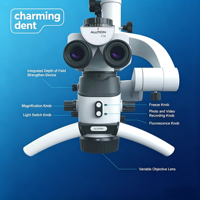 Lampe à fluorescence ALLTION AM-5000 avec caméra pour enregistrement photo et vidéo pour endodontie dentaire, microscope chirurgical dentaire