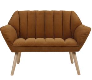 Moderno marco de madera de <span class=keywords><strong>dos</strong></span> asientos sillón sofá tela cómoda con color personalizado al por mayor - Product Image 1