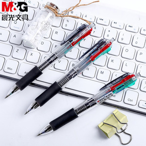 M&G Four <b>Color</b> Ballpoint <b>Pen</b> 0.7mm <b>Multi</b> <b>Color</b> For Student Homework - Product Image 2