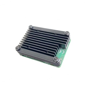 Raspberry Pi CM4 Heat Sink Board Compute Module 4 Core Board Aluminum CM4 Embedded Heat Sink Radiator <b>Cooler</b> with <b>Fan</b> - Product Image 2