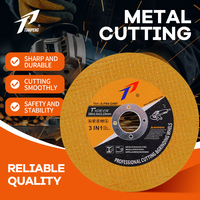 Disque de coupe en acier inoxydable et aluminium de 180 mm x 1,6 mm pour meuleuse d'angle, marque Tools Hardware