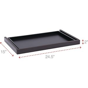 Alera Valencia Series Espresso Center Drawer 24 1/2w X 15d X 2h-<b>Desktop</b> & Drawer Organizer - Product Image 6