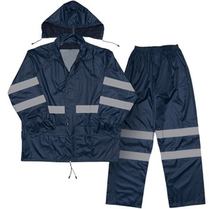 Combinaison de <span class=keywords><strong>pluie</strong></span> réfléchissante de sécurité pour <span class=keywords><strong>moto</strong></span>, de haute qualité, pour <span class=keywords><strong>homme</strong></span>, veste et <span class=keywords><strong>pantalon</strong></span>, imperméable, résistante aux déchirures, durable - Product Image 6