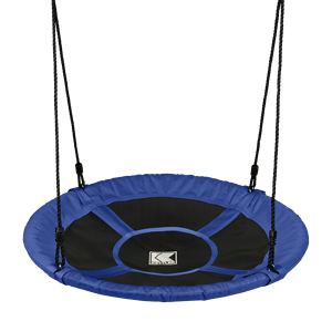 Blue KETTLER <b>Nest</b> <b>Swing</b> 100cm Diameter Outdoor Waterproof Height-Adjustable <b>Swing</b> <b>Seat</b> 50kg Maximum Load - Product Image 1