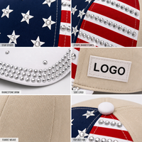 Casquette de baseball réglable en coton pour les voyages en plein air