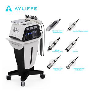 Appareil multifonctionnel d'hydrodermabrasion, microdermabrasion, technologie de jet d'oxygène, 6 poignées, écran tactile pour l'élimination des rides - Product Image 1