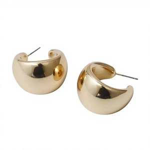 ทองเหลืองชุบทอง 18K สไตล์โบฮีเมียนน่ารัก ต่างหูแบบห้อยสำหรับผู้หญิง ของขวัญสำหรับงานปาร์ตี้ เครื่องประดับ - Product Image 1