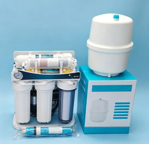 Système d'osmose inverse domestique 75 GPD, filtre RO sous évier <span class=keywords><strong>à</strong></span> 5 étapes avec distributeur et réservoir de pression de 3,2 G - Product Image 1