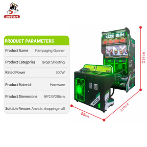 Máquina de Juego de Tiro Láser Infrarrojo que Funciona con Monedas, Simulador de Juego de Tiro Arcade para <span class=keywords><strong>1</strong></span> Jugador, Tiro al Blanco en Interiores con Certificación CE - Product Image 2