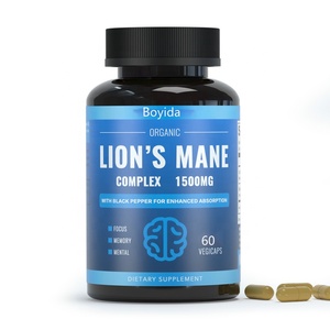 Hữu cơ sư tử bờm nấm viên nang nootropic não & hệ thống miễn dịch tăng cường cho người lớn không cho phụ nữ mang thai - Product Image 1