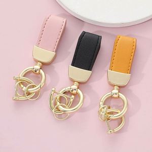 Hot Sale <b>Custom</b> Logo Print Vintage Leather Strap <b>Keychain</b> - Product Image 5