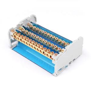 Din导轨接线端子8415电线电气电气机械铜母线接线端子emenda do fio do Conector箱 - Product Image 3