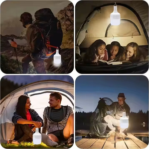 Iluminación DE EMERGENCIA LED recargable Alto brillo Carga USB Portátil Directo de fábrica para el mercado nocturno Camping Hogar - Product Image 6
