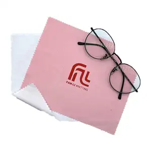 With Digital Printing Logo Cloth Custom Eyeglass Cleaning Microfiber Glasses Cloth And Pouch