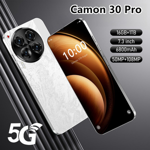 Bán Buôn Toàn Cầu Camon 30 Pro Cập Nhật 22GB + 2TB 5G Trò Chơi Android 14 Hệ Thống Điện Thoại thông minh Mở Khóa Dual Sim Giá Rẻ C30 Điện Thoại Di Động - Product Image 5