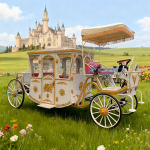 Fabricant de calèches royales électriques de style européen haut de gamme à quatre roues - Product Image 1