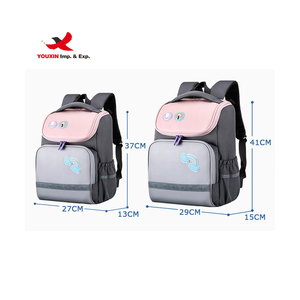 Factory Best Selling Lightweight <b>Waterproof</b> Wear-resisting School Bag Reflect Light Adjustable Strap Air Cushion School <b>Backpack</b> - Product Image 2