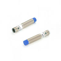 Capteur de proximité inductif robuste KRONZ M12, étanche IP67, non encastré, 8 mm, PNP NO, 10-30 VDC, pour environnements industriels difficiles