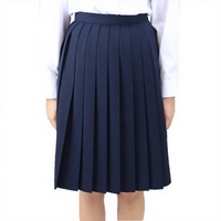 Conjunto de Uniforme Escolar con Falda Plisada Estilo Universitario, Uniforme para Estudiantes de Secundaria y Preparatoria, para Deportes y Graduación