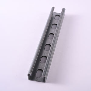 China Factory Großhandel Zink <span class=keywords><strong>Aluminium</strong></span> Magnesium Schlitz Uni strut C Kanal Stahl - Product Image 5
