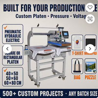 Presse à chaud automatique double station 16x24 avec alignement laser pour impression numérique sur coton, vinyle, vêtements de sport, col de polo et T-shirt