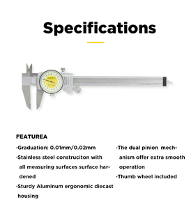 Calibrador Vernier ASIMETO Personalizado ISO17025, Calibradores Digitales de Alta Precisión de 0.0005 Pulgadas para Marcas Globales de Equipos Originales - Product Image 4