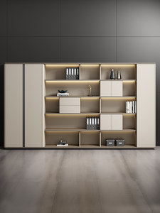 Boss Commercial Wooden Modern Filing Cabinet with Lock for <strong>Office</strong> <strong>Storage</strong> Made in China Mail Packed - Product Image 3