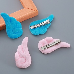 Alas de ángel de felpa para accesorios de vestimenta, tarjetas DIY, horquillas para el pelo y accesorios para el cabello festivos - Product Image 3