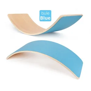 Tabla de Equilibrio para Entrenamiento Sensorial Infantil, Balancín de Madera Educativo, Juguete de Yoga, Tabla Inteligente para Niños de <span class=keywords><strong>5</strong></span> a 7 Años, Weixuan XC-119 - Product Image 4